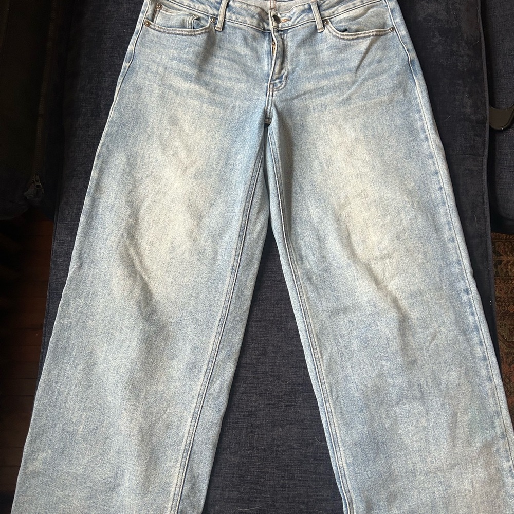 Just Black Light Wash Flare Jeans